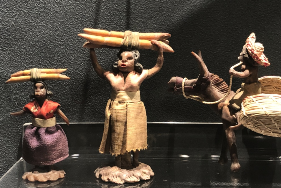 Figuriner på Internationella slaverimuseet i brittiska Liverpool skildrar arbetet på de jamaicanska plantagerna.