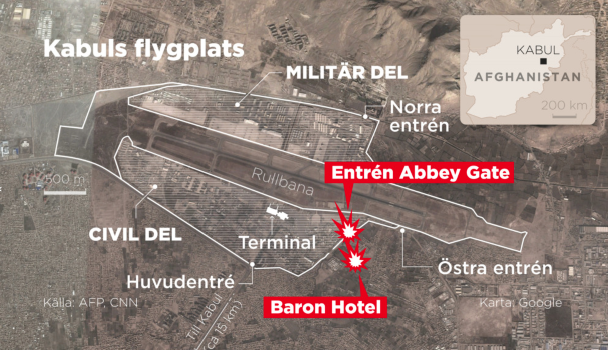 Över 100 människor dödades i torsdagens terrordåd i Kabul, då IS afghanska gren slog till i människohavet utanför flygplatsen.