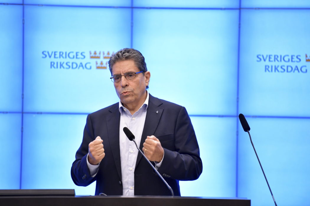STOCKHOLM 20210818 Den tidigare riksdagsledamoten Mauricio Rojas blir Liberalernas integrationspolitiska rådgivare.