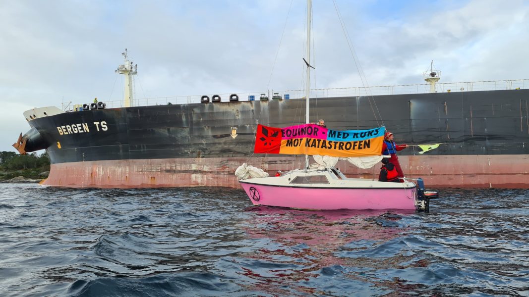 Klimatgruppen Extinction rebellion utlyser med start måndag en veckolång protestvecka mot att Norge fortsätter att dela ut licenser för oljeborrning i landet.