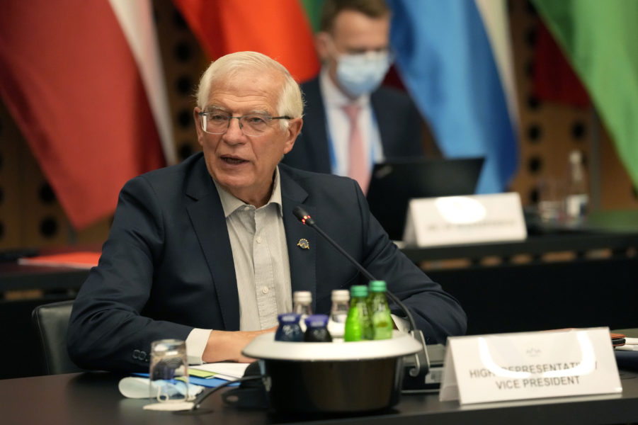 Läget i Afghanistan står i fokus när EU:s utrikeschef Josep Borrell träffar medlemsländernas utrikesministrar vid ett informellt ministermöte i Brdo i Slovenien.