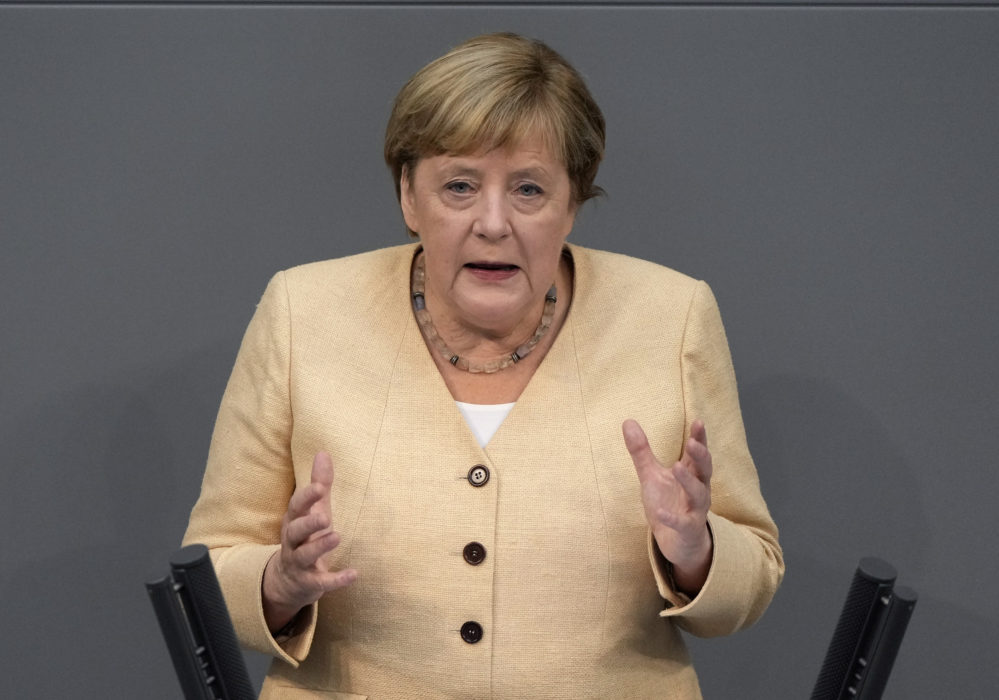 Tysklands förbundskansler Angela Merkel.