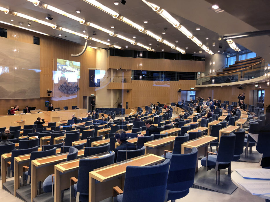 Riksdagen beslutade på onsdagen om en förlängning av covidlagen.