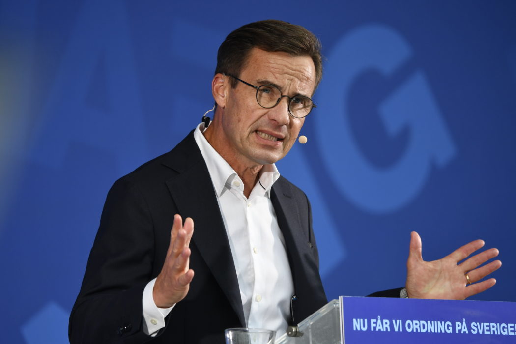 En "grön höger" är något M-ledaren Ulf Kristersson vill profilera inför valet.