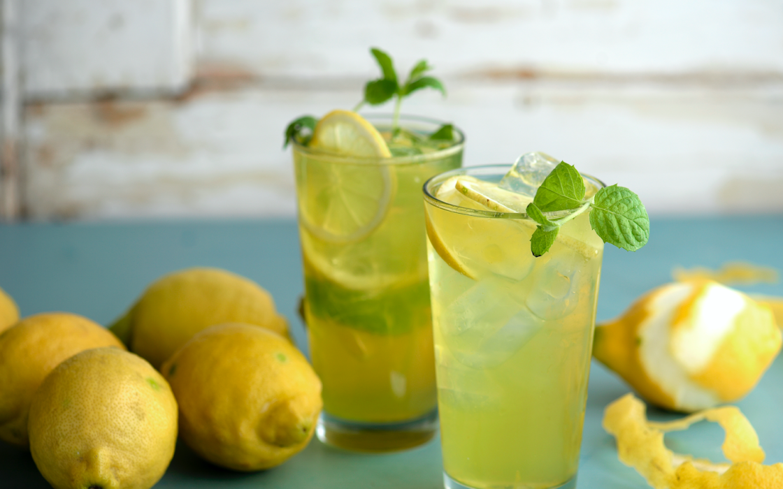 Citron, socker och vatten, så enkelt är det.
