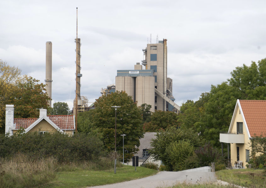 I Cementas fabrik i Slite på Gotland produceras runt tre fjärdedelar av den cement som produceras i Sverige.