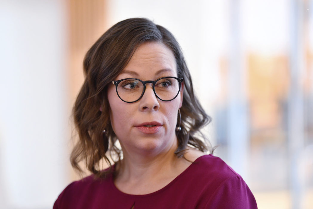 Moderaternas migrationspolitiska talesperson Maria Malmer Stenergard.