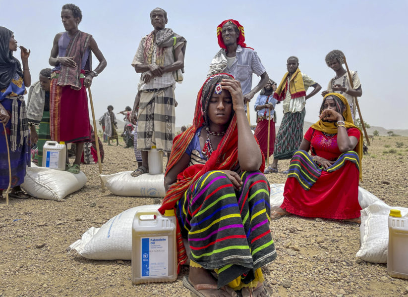 Allt fler människor och barn svälter i Tigray, Etiopien, där kriget pågått sedan i november i fjol.