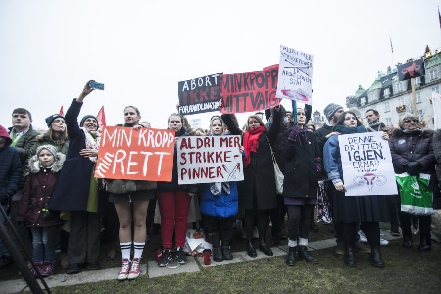 Redan 2019 infördes restriktioner i abortlagen i Norge, vilket förljdes av demonstrationer.