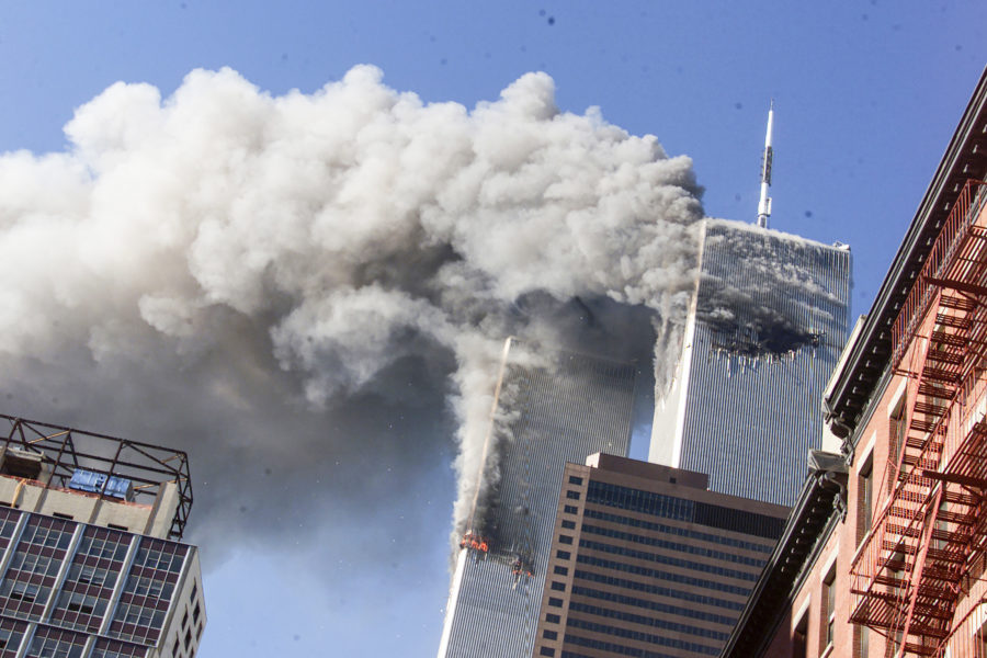 11 september-attackerna eller 9/11 (nine-eleven) var en serie samordnade terroristattacker genomförda av den islamistiska terroristorganisationen al-Qaida riktade mot civila och militära byggnader i USA den 11 september 2001.