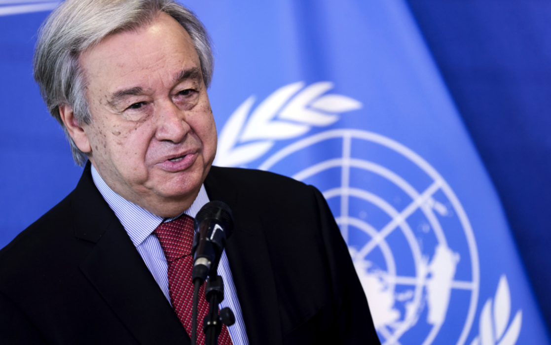 FN:s generalsekreterare António Guterres.