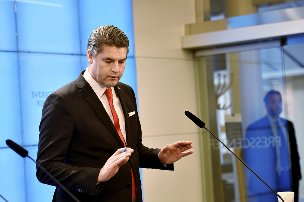 Oscar Sjöstedt, ekonomiskpolitisk talesperson för Sverigedemokraterna.