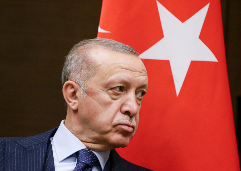 Turkiets president Recep Tayyip Erdogan.