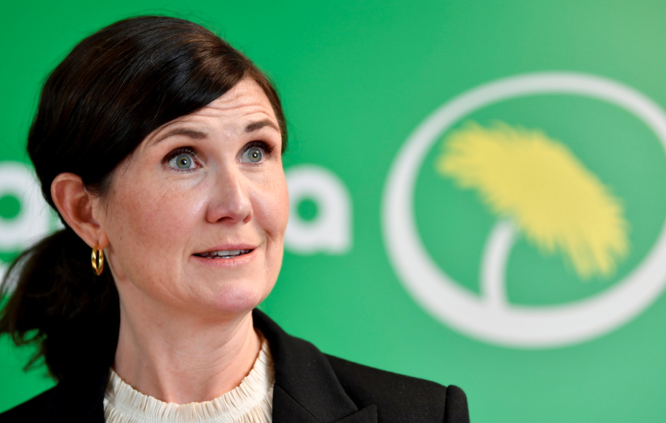 Miljöpartiets språkrör Märta Stenevi.