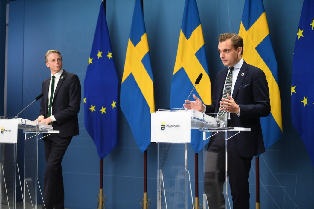 "Sverige kommer att vara den största givaren av klimatbistånd per person i världen", säger Per Bolund, miljö- och klimatminister.