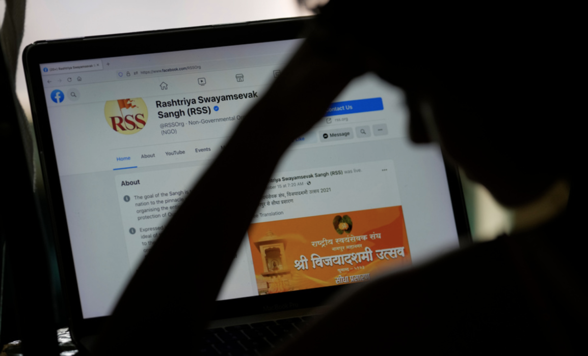 Läckta dokument visar att Facebook kände till att dess plattformar användes för att sprida hat i Indien.