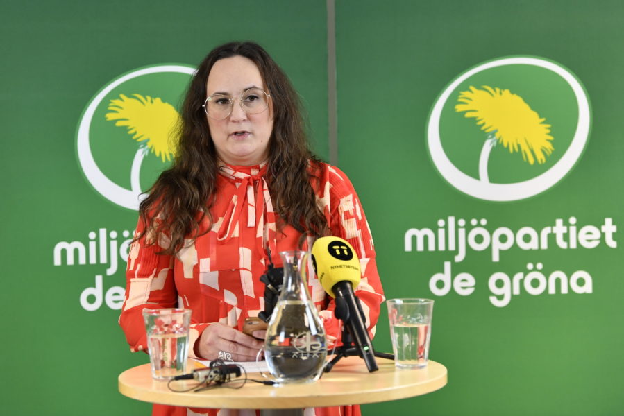 Miljöpartiets partisekreterare Katrin Wissing.