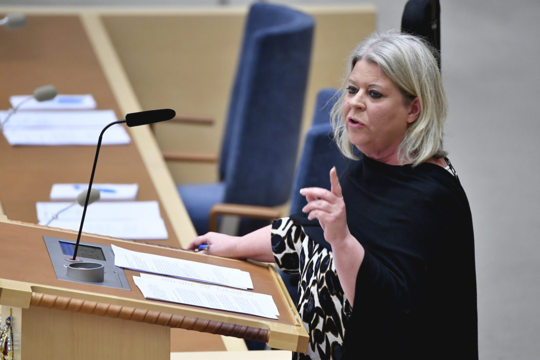 Moderaternas socialpolitiska talesperson Camilla Waltersson Grönvall.