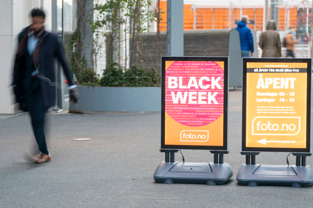 Black Friday har blivit Black Week.