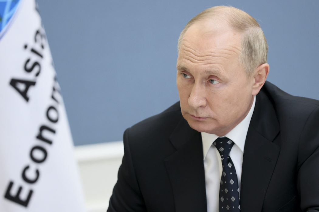 Rysslands president Vladimir Putin.