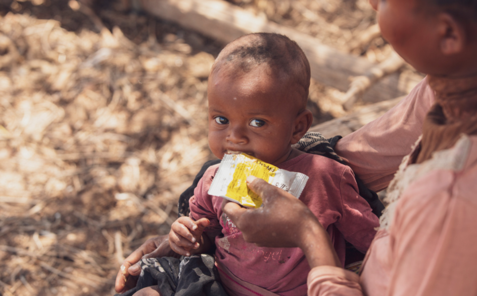 45 miljoner människor är enligt FN-organet WFP nu på gränsen till svält.