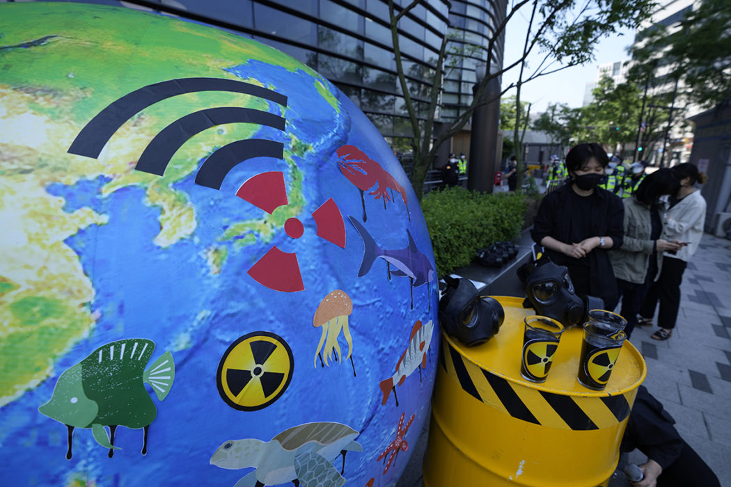 Japans vattenplaner vid Fukushima är kontroversiella.
