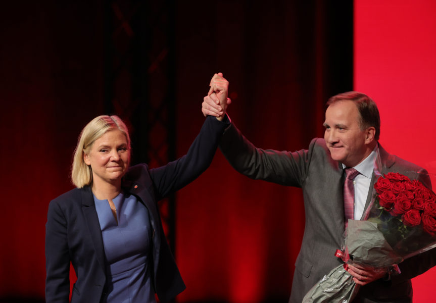 Stefan Löfven har lämnat över partiledarposten i Socialdemokraterna till Magdalena Andersson.