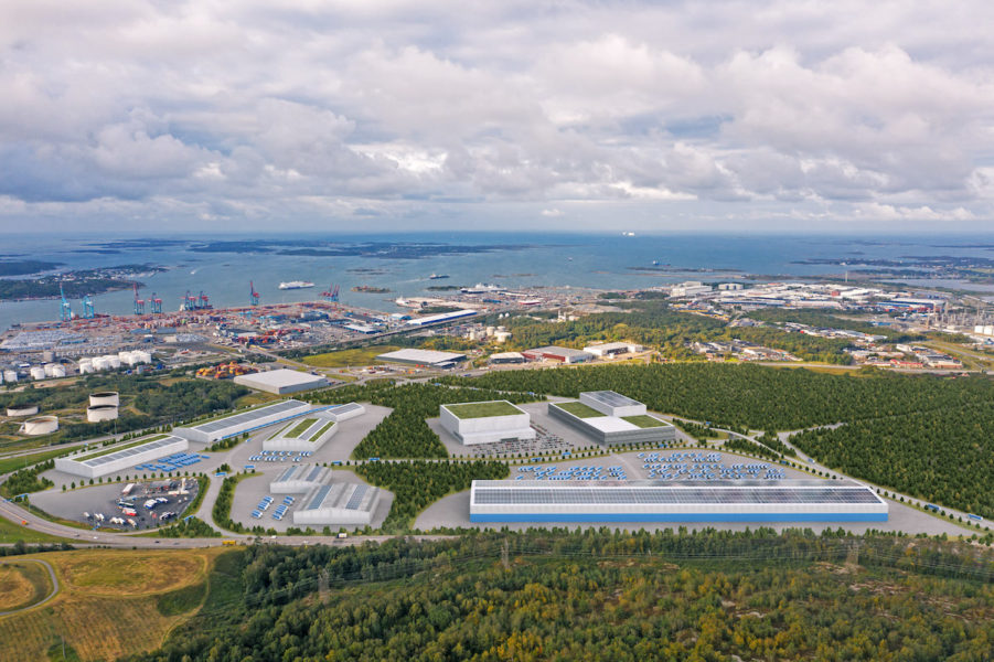 Anläggningen i Göteborg tros kunna minska hamnens utsläpp med fyra ton per dag.