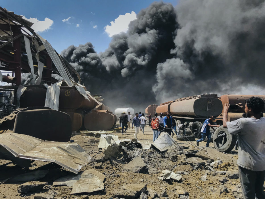 Mekele, huvudstaden i provinsen Tigray i Etiopien, har den senaste tiden drabbats av flera attacker.