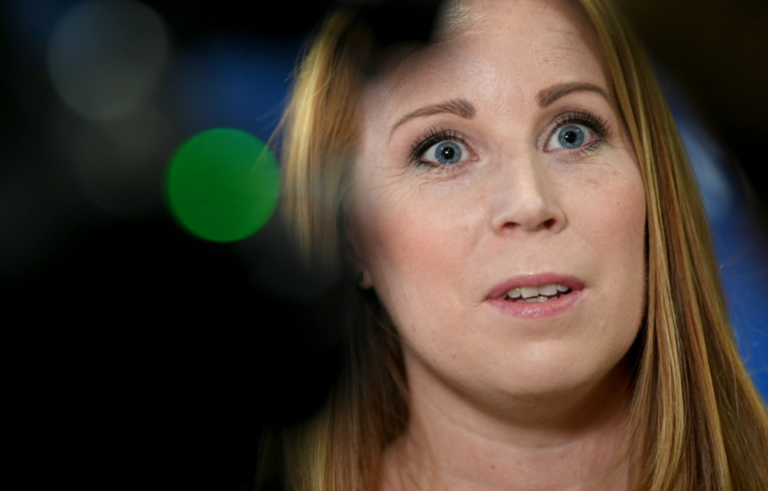 Centerpartiets partiledare Annie Lööf.