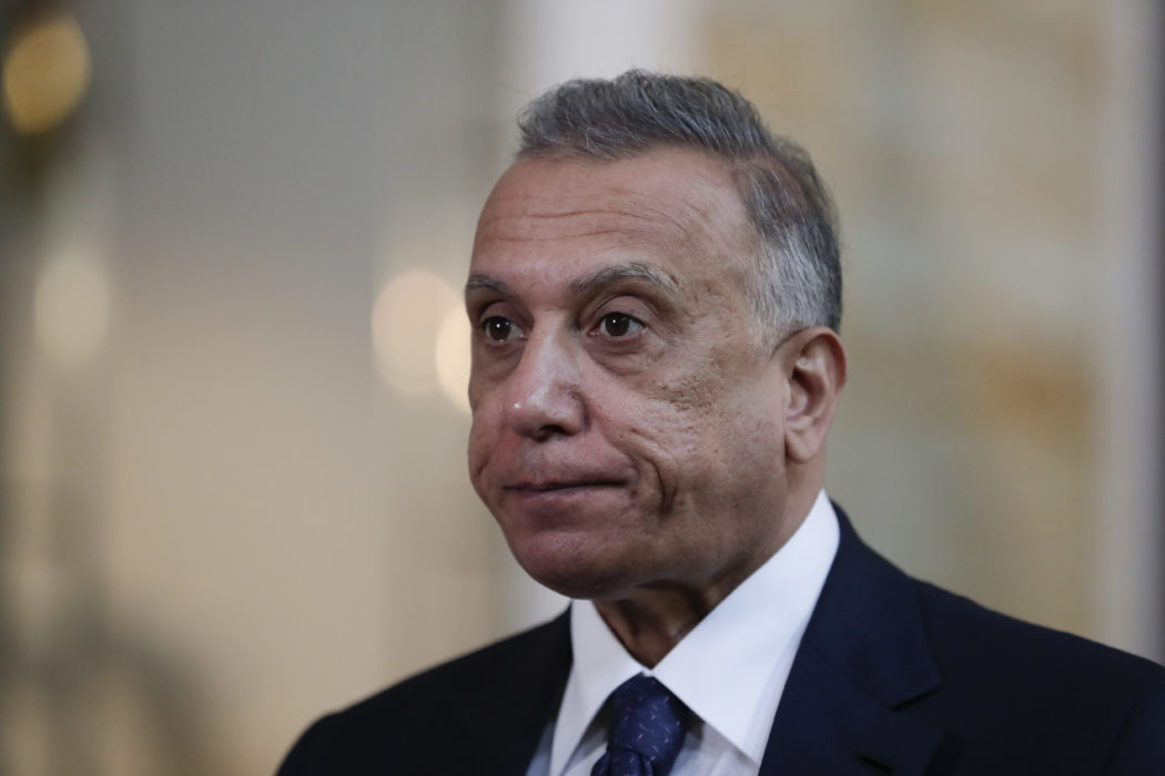 Iraks premiärminister Mustafa al-Kadhimi.