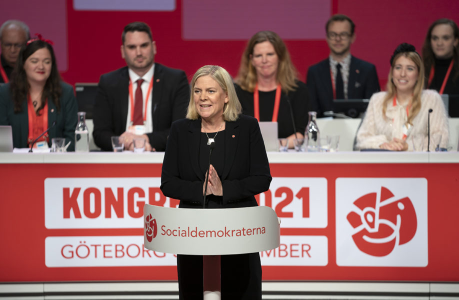 Socialdemokraternas nya ledare Magdalena Andersson håller i dag sitt första stora tal.