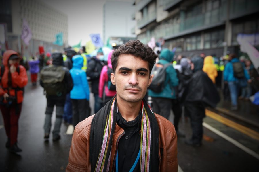 Unga människor gör mig hoppfull, inte de som tar besluten över policies, säger Yusuf Baluch, klimataktivist från Pakistan som rest till Glasgow för bidra till att röster från det globala syd hörs under klimatförhandlingarna.