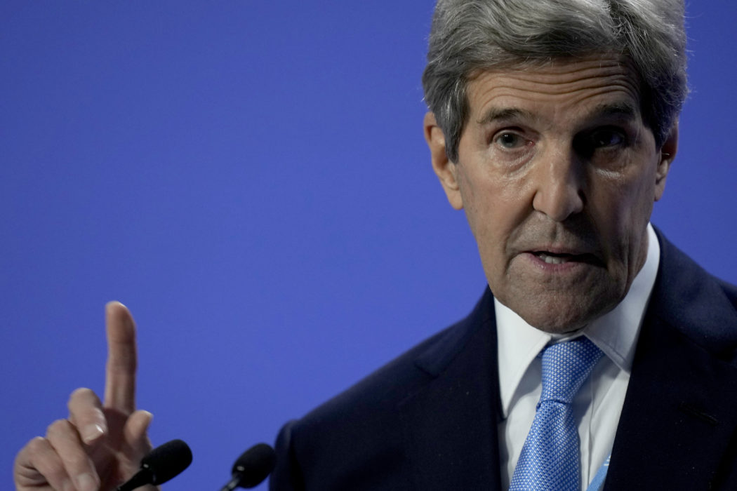 USA:s klimatsändebud John Kerry ser tillkännagivandet som ett nytt steg.