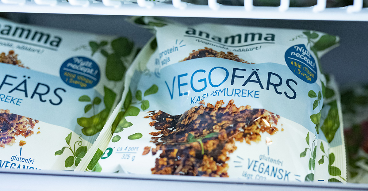 Veganutbudet ökar för varje år och spås enligt LRF ha fördubblats till år 2025.