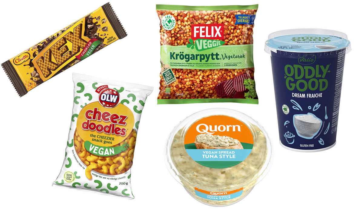 Årets bästa veganprodukter är utsedda av Syres matskribent.