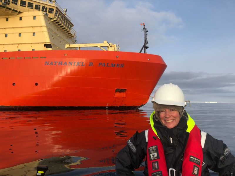 Anna Wåhlin, professor i fysisk oceanografi vid Göteborgs universitet, reser den andra januari mot Thwaites glaciär för att söka svar på hur mycket Antarktis kommer kunna bidra till den globala havsnivåhöjningen.