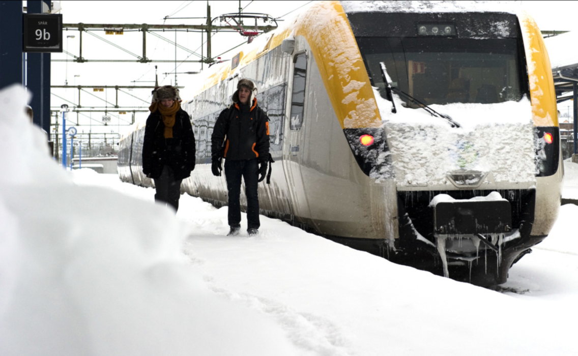 På julafton går både SAS-flyg och SJ-tåg enligt plan.
