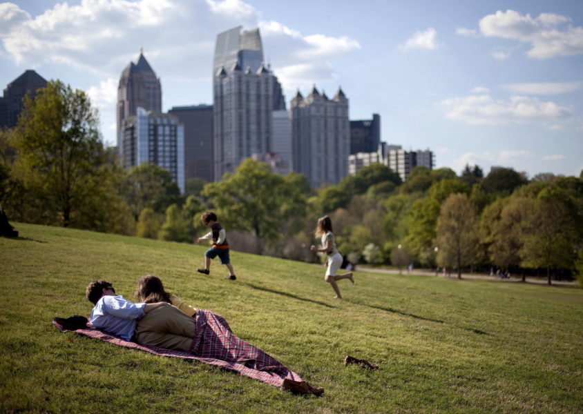 Atlanta är en av de städerna där några invånare ska få pröva på basinkomst under ett år.