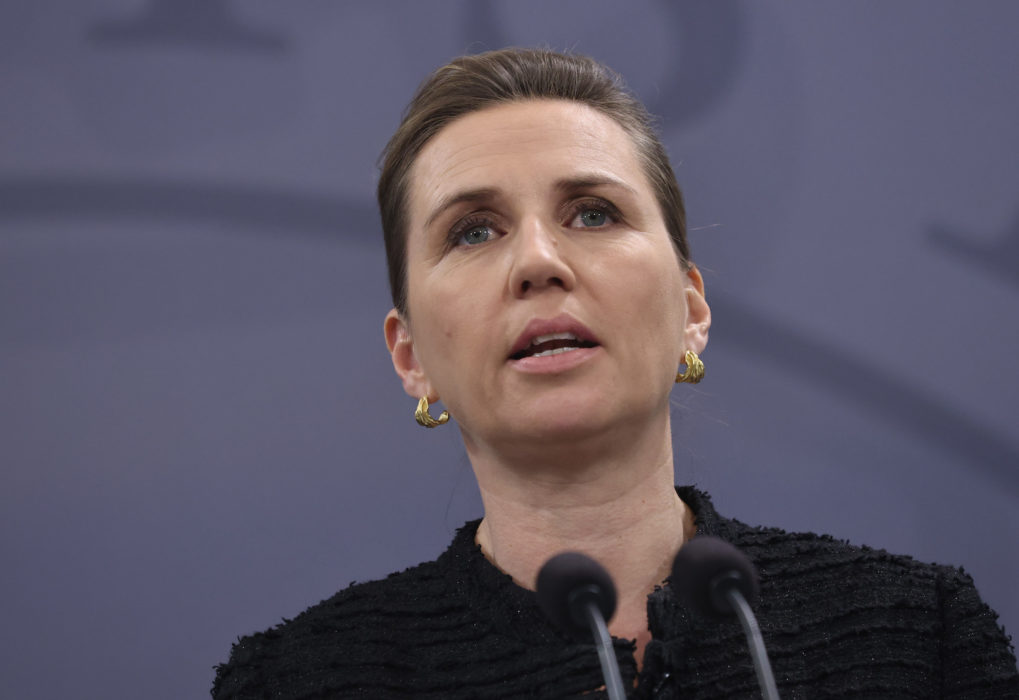 Danmarks statsminister Mette Frederiksen.