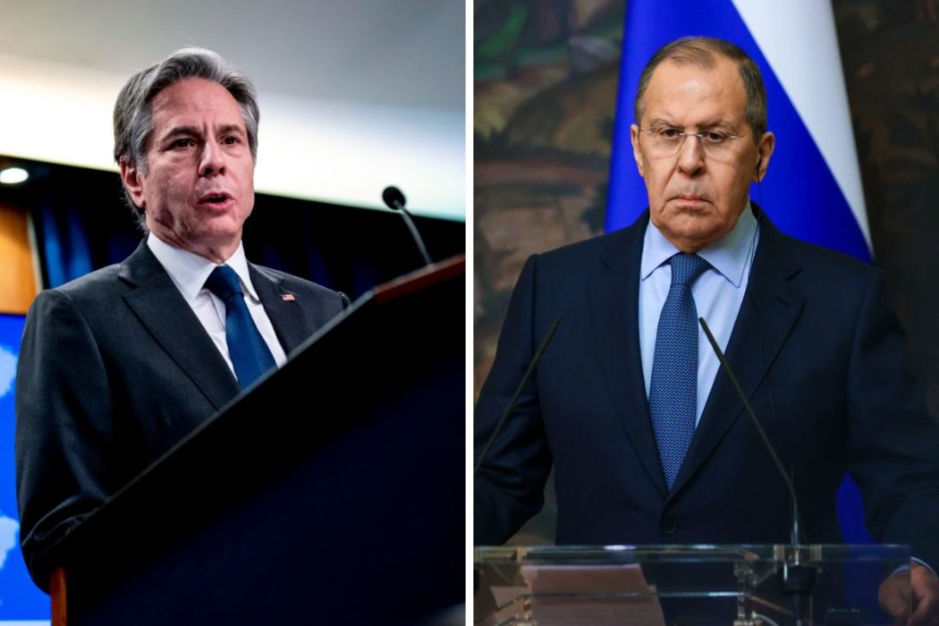 På fredag ska USA:s utrikesminister Antony Blinken och Rysslands utrikesminister Sergej Lavrov ha ett möte konflikten i Ukraina.