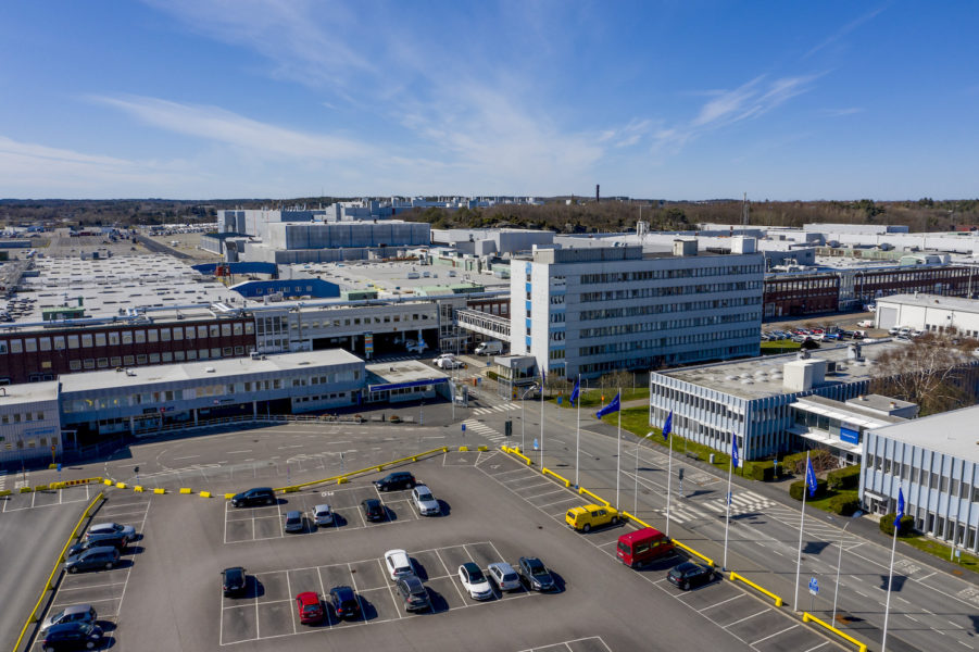 Den planerade fabriken för elbilsbatterier kan komma att hamna på Hisingen nära Volvo cars fabrik.
