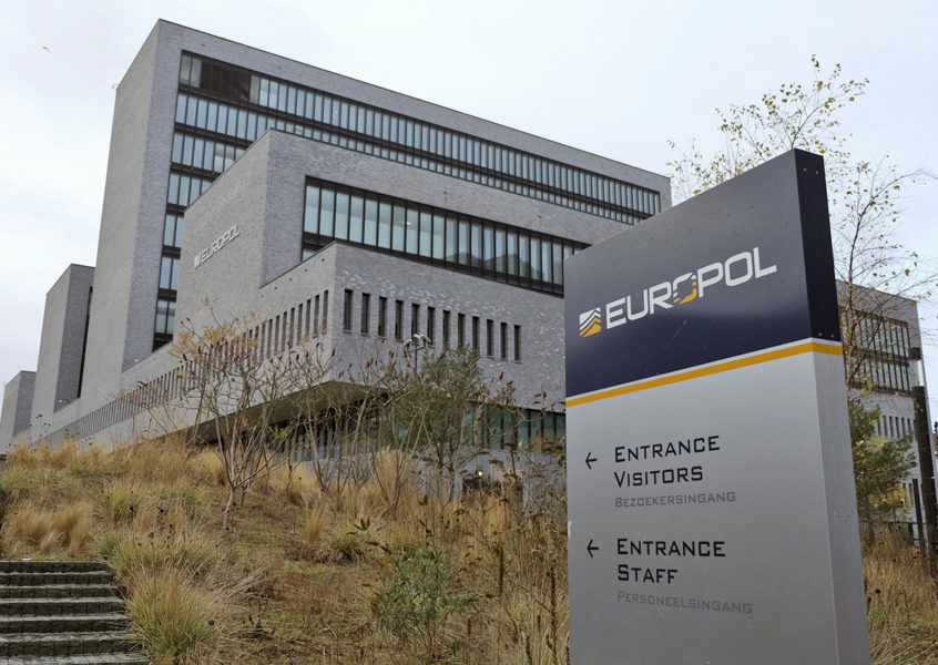 Europols huvudkontor i nederländska Haag.