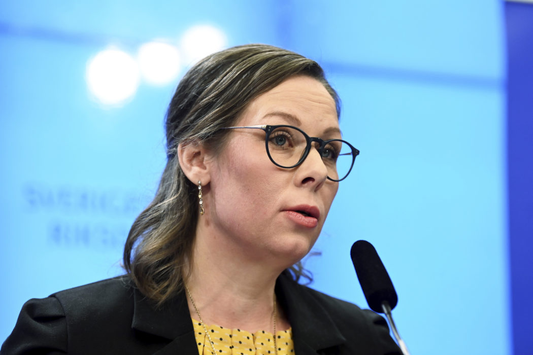 Moderaternas migrationspolitiska talesperson Maria Malmer Stenergard.
