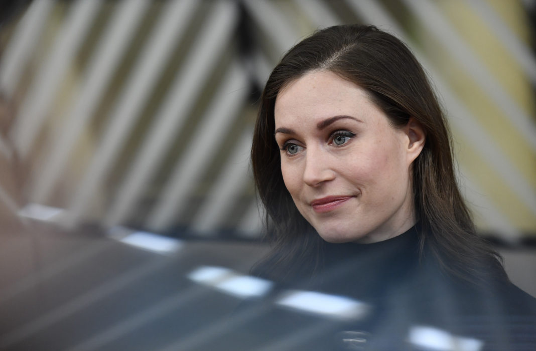 Finlands statsminister Sanna Marin.