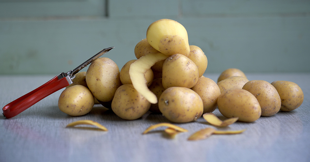 Potatis kan man ha till mycket.