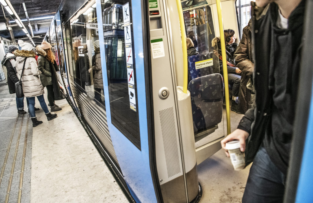 Stockholms tunnelbana.
