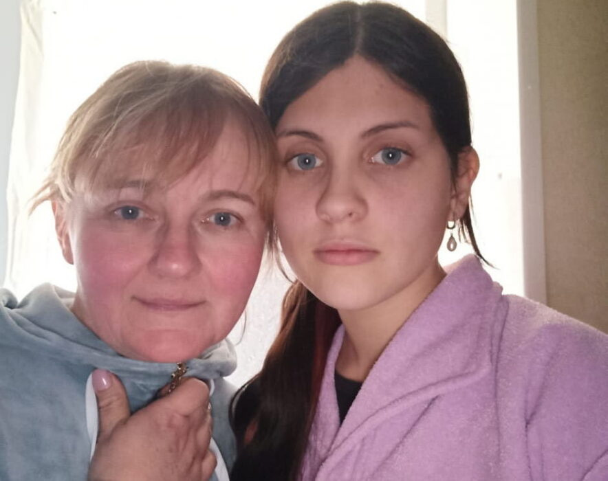 PrivatOlha Hrytshaj och dottern Helen Hrytshaj.