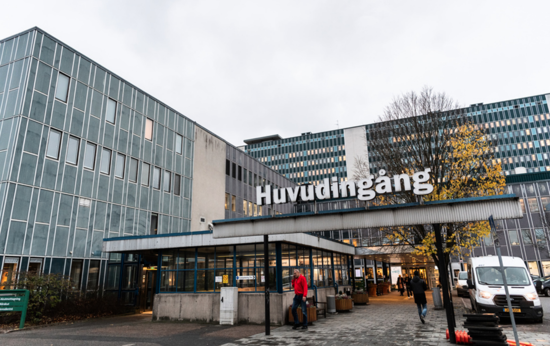 Danderyds sjukhus norr om Stockholm.