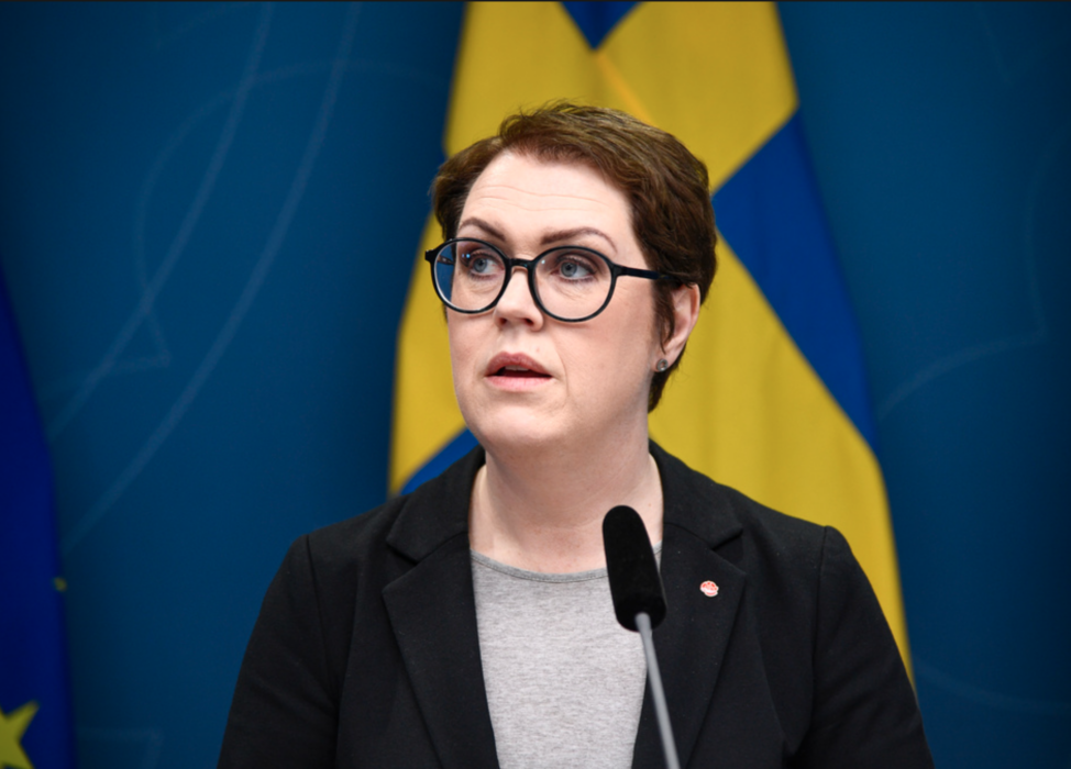 Socialminister Lena Hallengren (S).